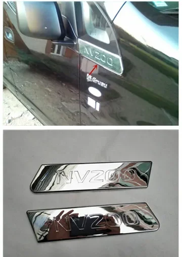 

Для Nissan NV200 2010-2018 ABS Хромированная передняя треугольная оконная обшивка Автомобильная оконная обшивка панель защита от царапин автомобильные аксессуары