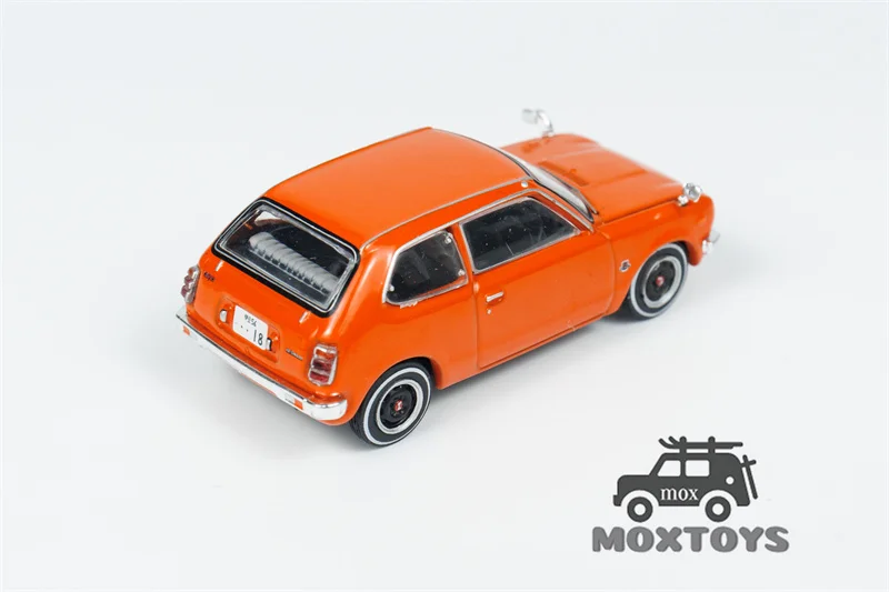 Tarmac Works 1:64 Civic (SB1) Orange Diecast Model Car 5