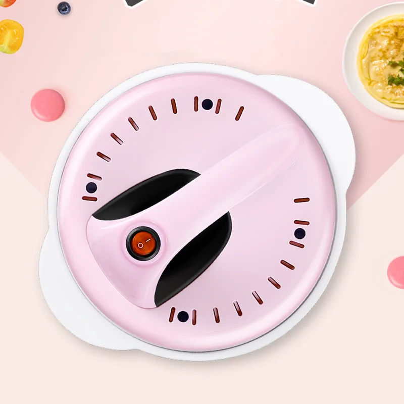 220V Electric Crepe Maker Non-stick Pancake Maker Machine Household Electric Baking Pan Easy Operation 4