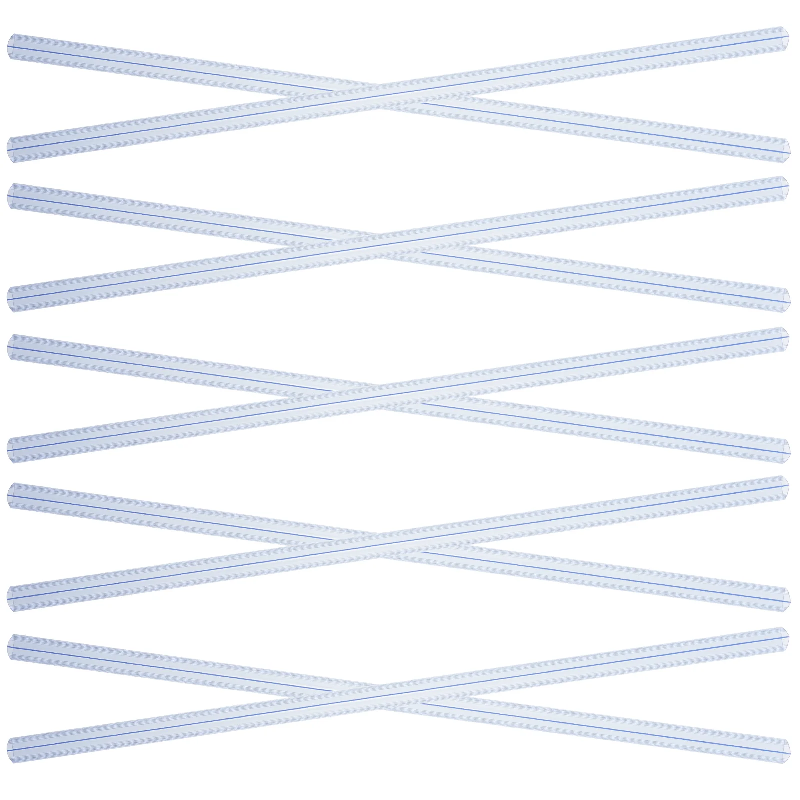 

10 Pcs Bookbinding Slide Binder Loose-leaf Clips Books The Paper Plastic Cover Bars Pull Rod Folders