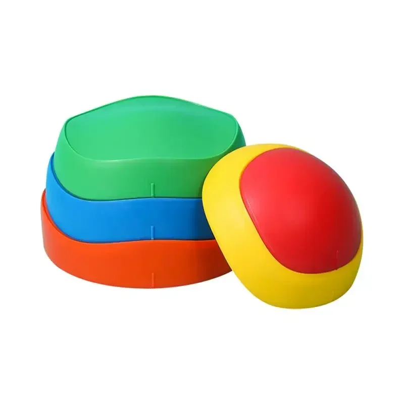 

5Pcs Balance Stone Sensory Training Equipment Teaching Aids Stackable Blocks Stone Balance Stepping Stones Toy For Autistic Kids