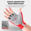 Breaking Wind Cycling Half Finger Gloves Anti-slip Bicycle Mittens Racing Road Bike Glove MTB Biciclet Guantes 5