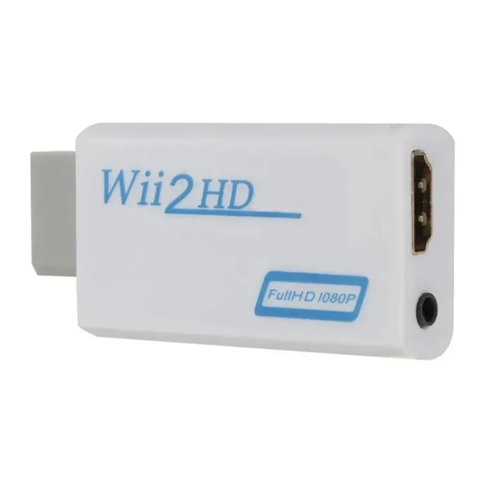 1080P Full HD Wii to HDMI-Compatible Converter Adapter