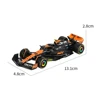 Bburago 1:43 2024 F1 Mclaren Mcl38 Monaco Grand Prix F1 Alloy Miniature Diecast Model #4 #81 Lando Norris ﻿F1 Car Toys Gift 3