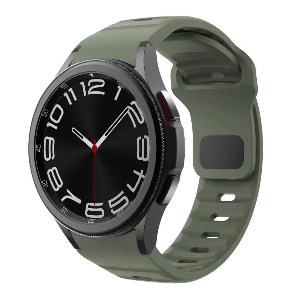 Premium Silicone Smartwatch Band - Versatile and Stylish Strap Replacement
