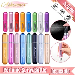 8ml/5ML/20MLMini Bottle Refillable Perfume Spray With Spray Scent Pump Empty Cosmetic Containers Portable Atomizer Bottle