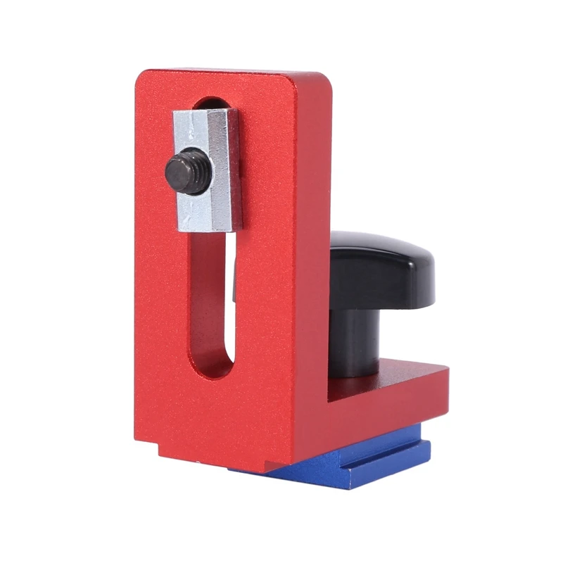 Set Of 4 T-Track Sliding Brackets For Aluminium Profile Woodworking Tools, T-Tracks Not Included