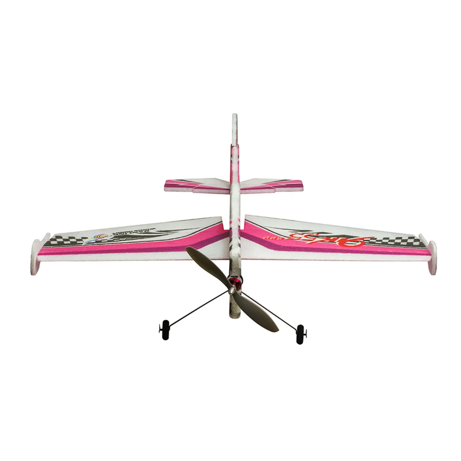 Détail des ailes du planeur RC E17 Yak 55 EPP 800mm, idéal pour voltige 3D.