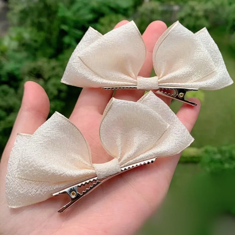 2pcs neue schöne Prinzessin schwarz rot Bogen Mädchen Haarnadeln Kinder Kopf bedeckung Haar griff Haars pangen Haars pangen Haarschmuck