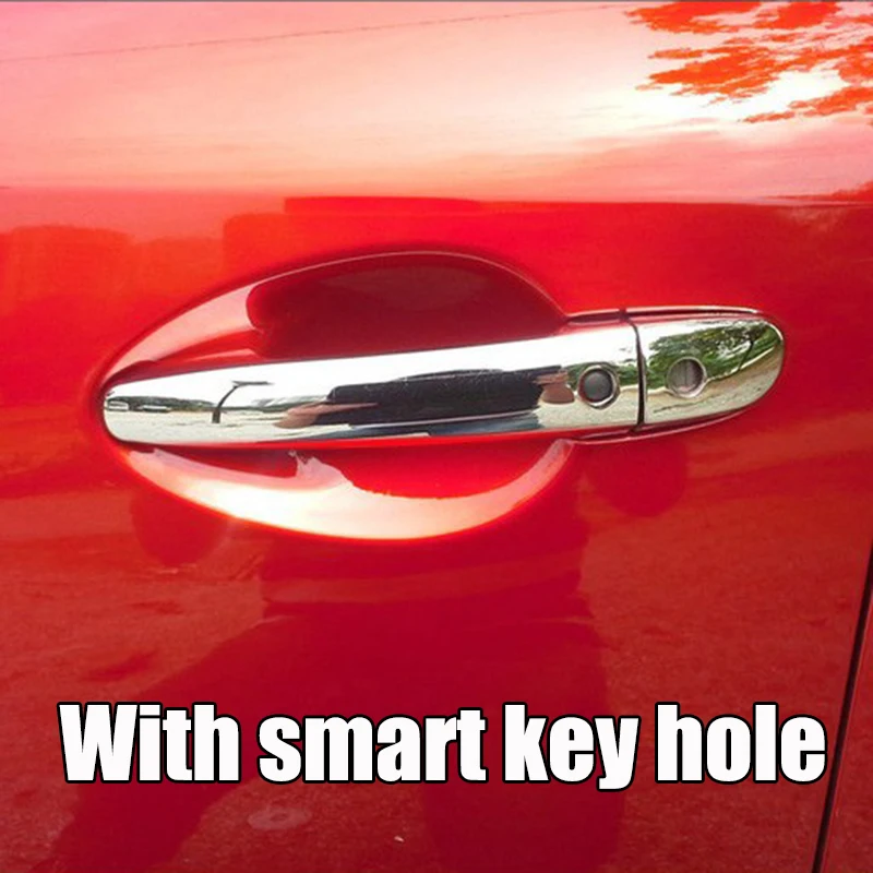 Mazda 3 Axela 2014 2015 2016 2017 2018 Hatchback Sedan 크롬 도어 핸들 캐치 커버 트림 몰딩 장식 자동차 스타일링