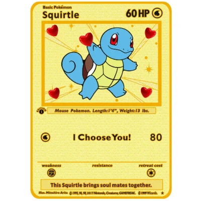 Рисунок 5 - Покемон Блестящий Золотой металлический