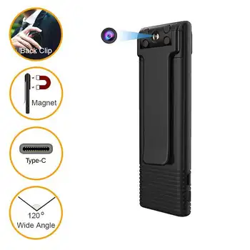 Videoregistratore digitale portatile Videocamera per il corpo Registratore per visione notturna Videocamera magnetica in miniatura Mini fotocamera HD 1080P