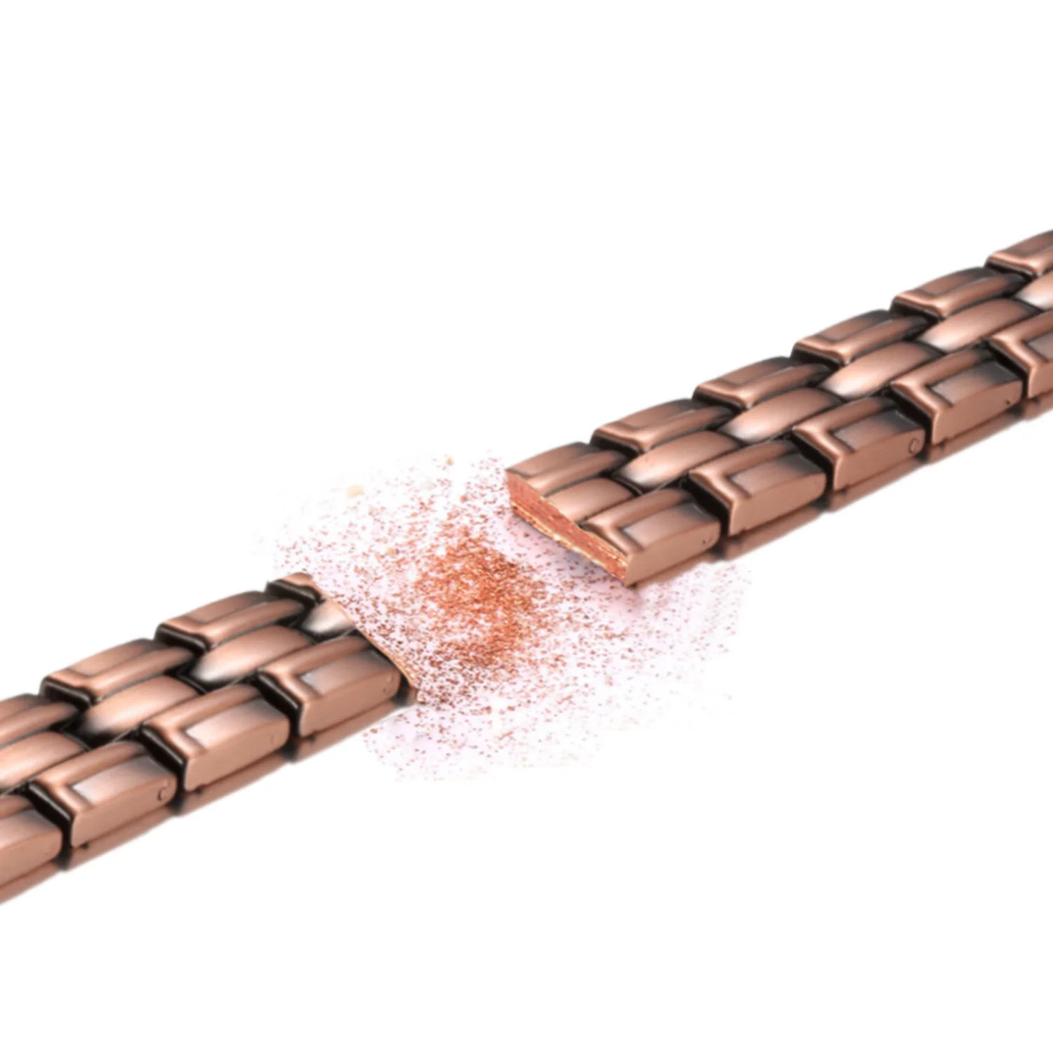 Men Magnetic Health Bracelets 99.95% Pure Copper Energy Bracelet Blood Pressure Magnets Bangles