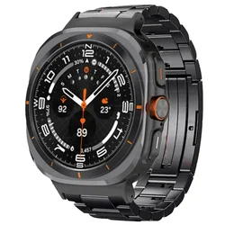Luxury Titanium Watch Strap with Curved End Links - Galaxy Watch 7 Ultra (B)