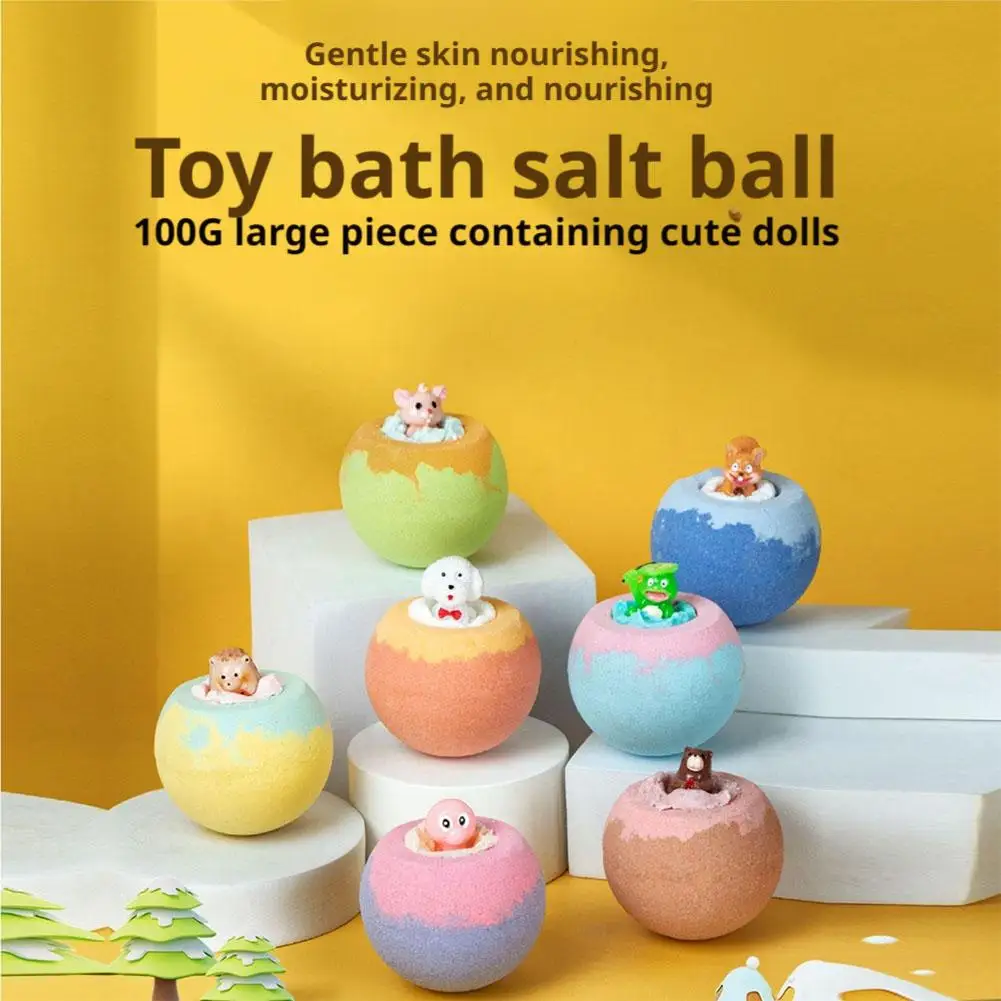 100g Kids Bath Bomb with Surprise Toy and Cheerful Scent