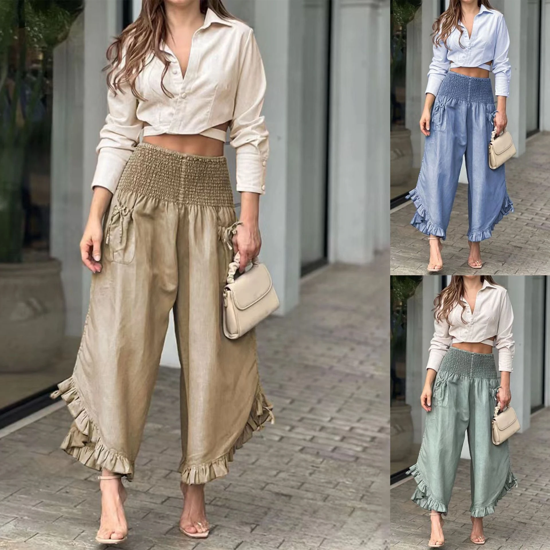 WENDY BELT WIDE PANTS 特価品 - nexflex.com.mx