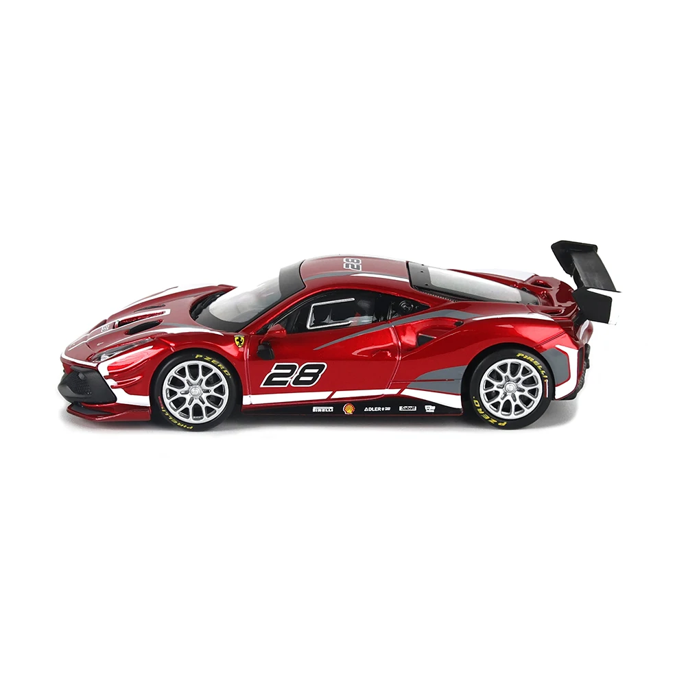 Bburago 1:43 Set Collection Ferrari 488 CHALLENGE EVO 2020 Alloy
