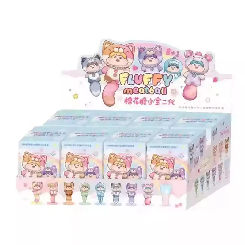 fluffy meatball ぬいぐるみbox FLUFFY MEATBALL Series 2 Plush Blind Box Confirmed Style | eBay