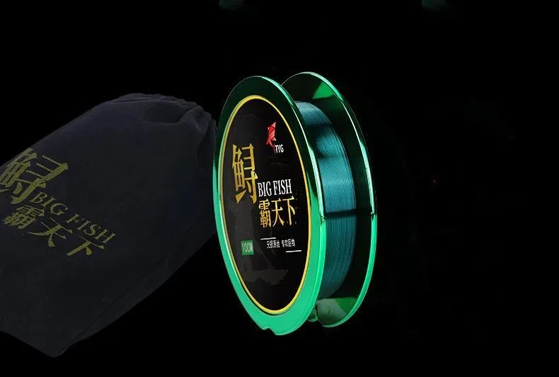 100m Haupt linie Tippet Angelschnur echtes Nylon starke Zug festigkeit weiche Anti-Roll-Spezial schnur Angeln große Fischs chnur Tackle – Detail 12