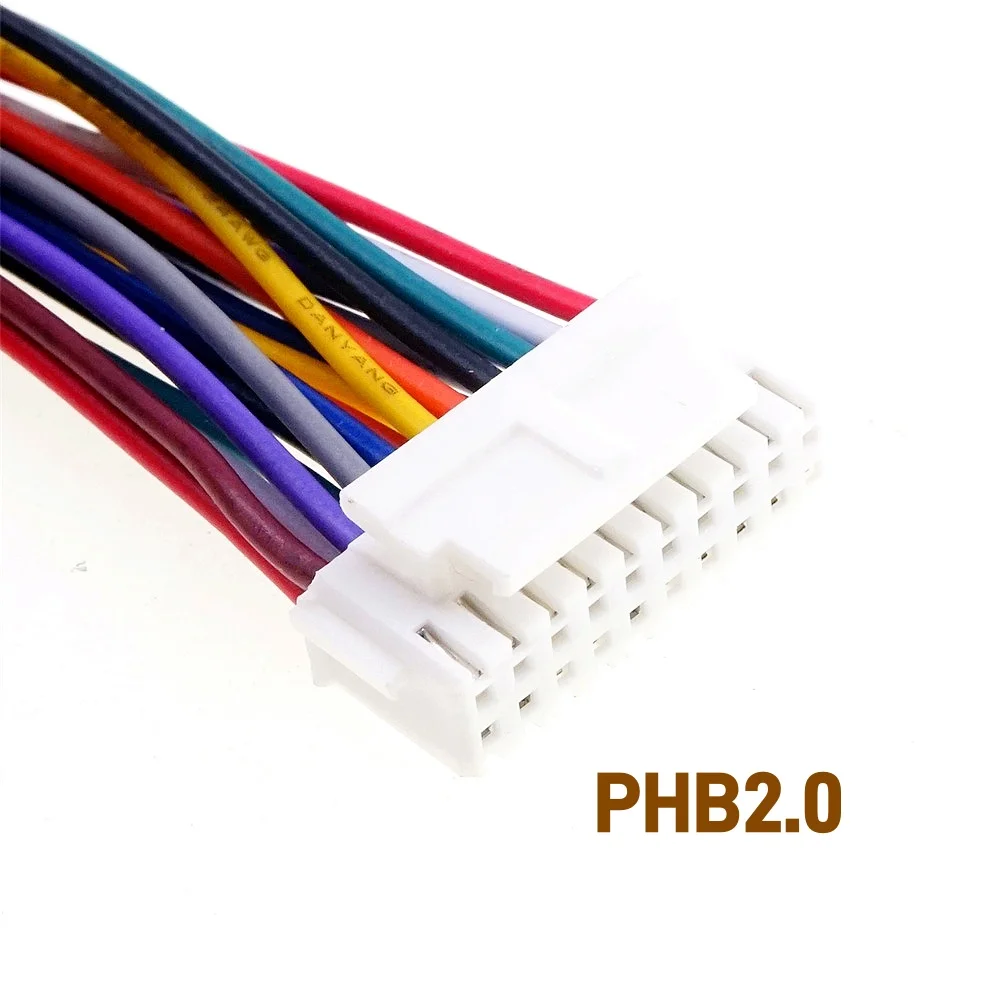 2A Magnetic Pogo Pin Dual Row Connector 8 10 12 14 16 20