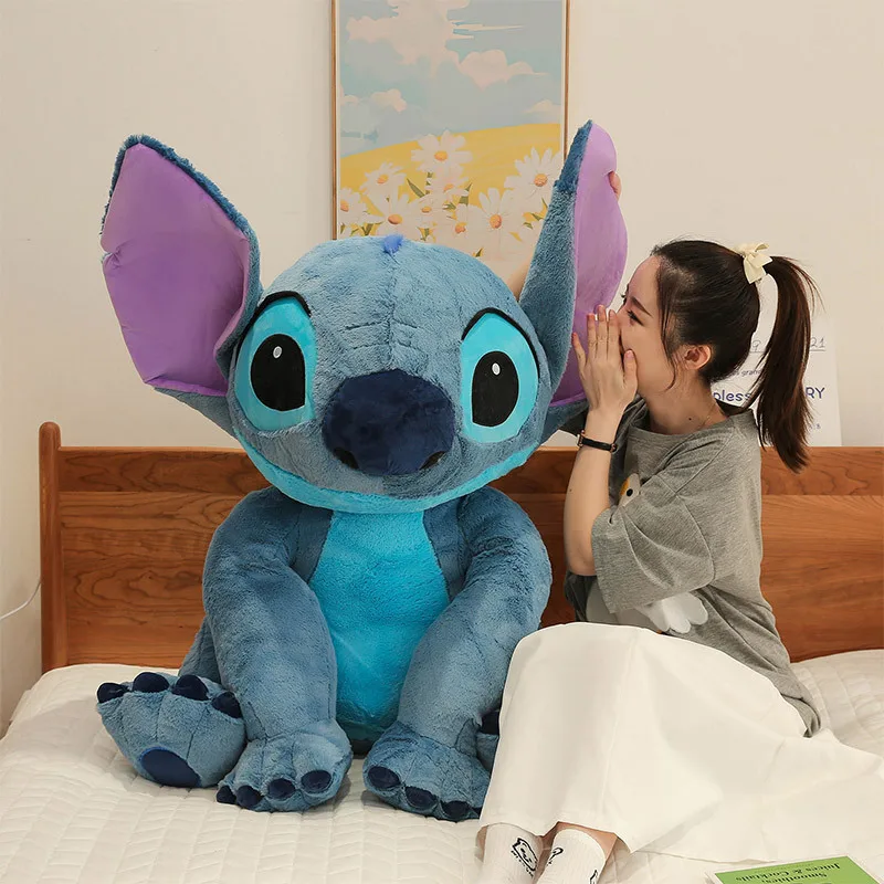 Disney-peluche de Lilo & stitch de tamaño gigante para niños, de dibujos  animados muñeco de peluche, Kawaii, Animal, pareja, almohada para dormir,  juguete suave, regalo - AliExpress