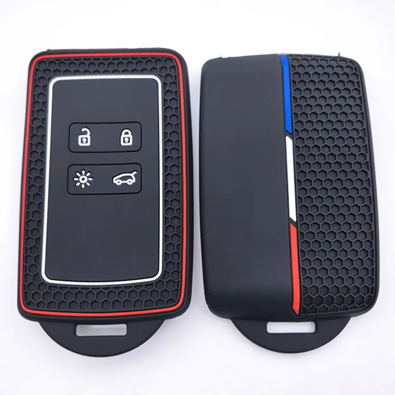Silicone Key Case Cover for Renault and Dacia Vehicles