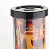 3people serving Vacuum Coffee Maker Pot Machine High borosilicate glass Wooden handle 34.3x11cm 2