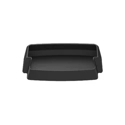 Silicone Car Armrest Box Sunglasses Storage Case with Central Control Glasses and Card Tray (New Model3 Black)
