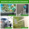 4 Way J Rod Pressure Washer Nozzle Steel 1/4inch Jrod Tip Quick Connect Nozzle Fittings Pressure Washer Accessories for Car 5