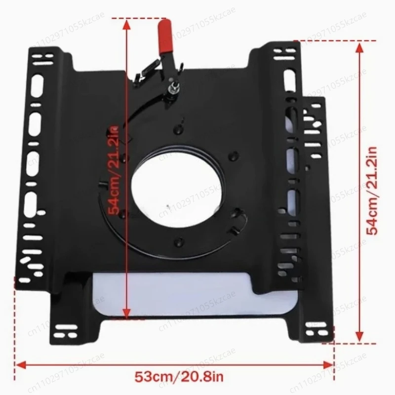 카시트 회전판 360 °   회전 메커니즘, VW T5/T6용 부드러운 회전 베이스, 범용 차량 시트 액세서리