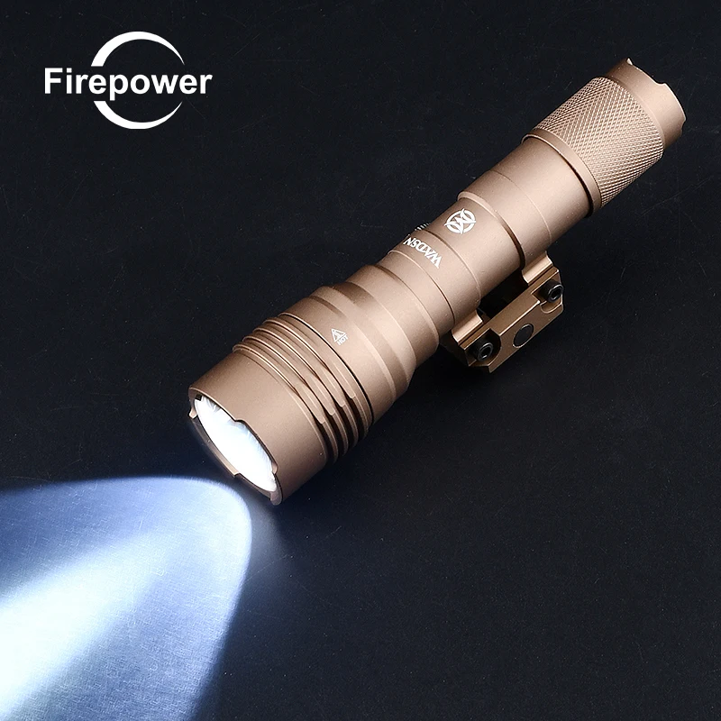 

Tactical HL-X Scout light High Lumen 900 LED Strobe Flashlight Metal For 20MM Picatinny Rail Airsoft Hunting Rifle Weapon Light