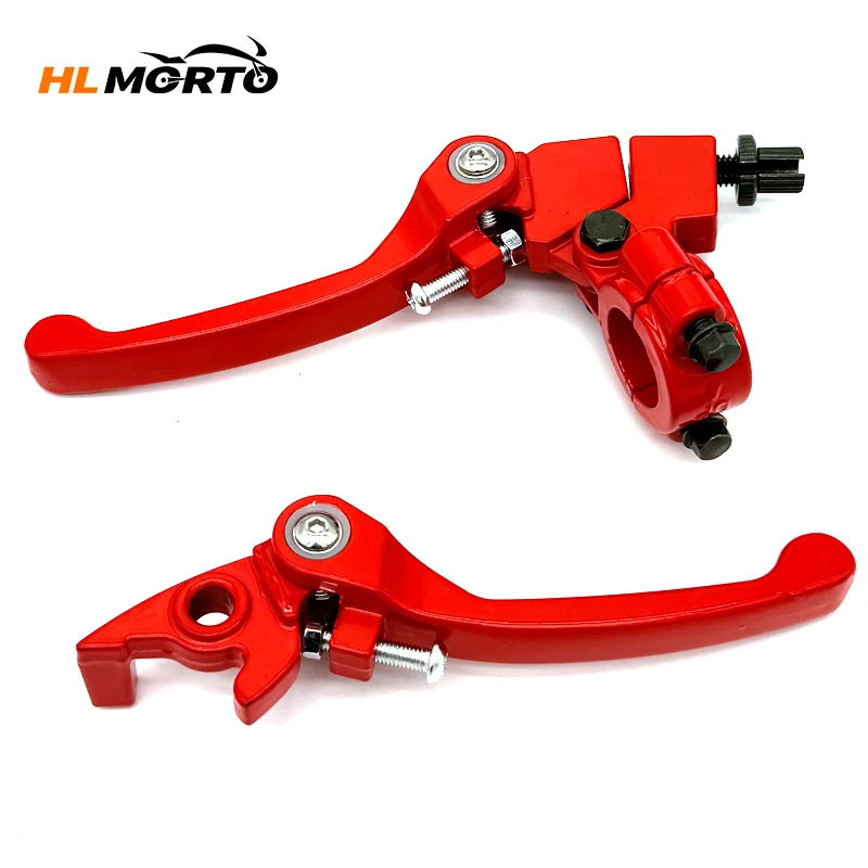 Folding Handlebar Aluminum Clutch Brake Lever 1 Pair For 50cc-200cc Dirt Bike