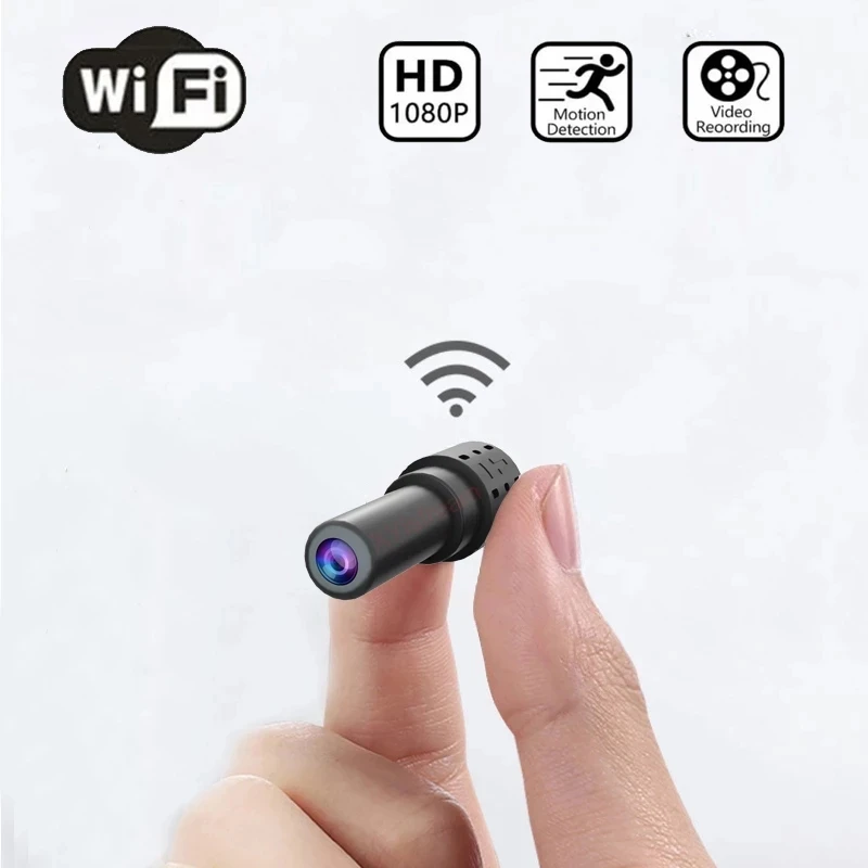 TJS-Mini Camera Espion Cachee Enregistreur,Full HD 1080P Micro