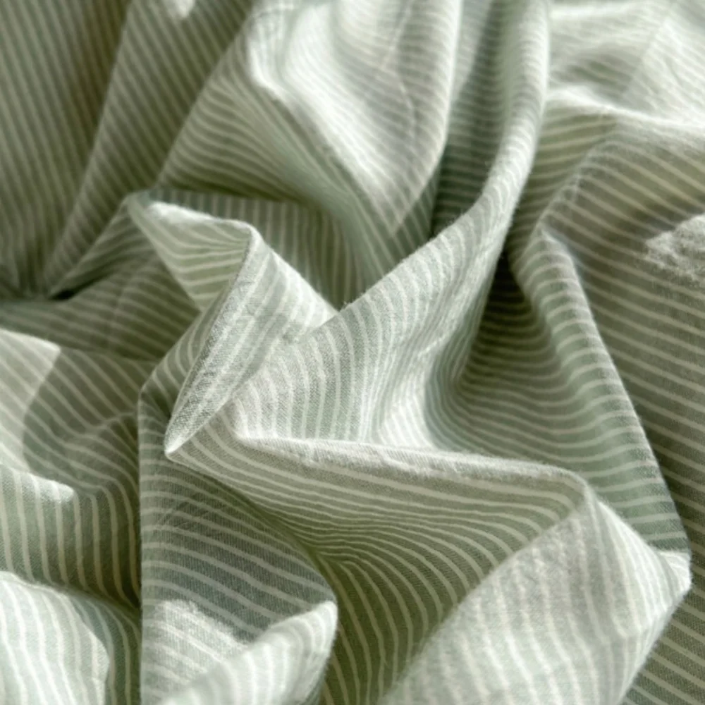 

Simple style bedding on pure cotton yarn-dyed washed cotton sheets