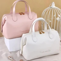 Large-Capacity Travel Cosmetic Bag Portable PU Makeup Pouch Women Waterproof Bathroom Washbag Multifunctional Toiletry Kit 1