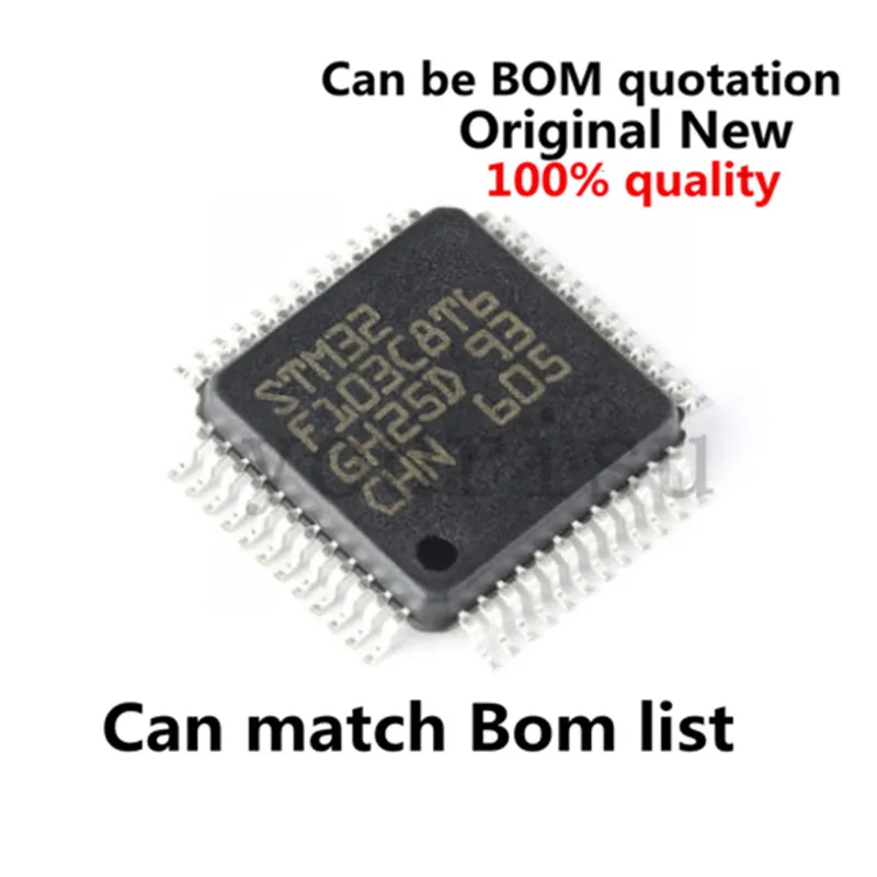 5 шт./лот STM32F103C8T6 STM32F103C8T STM32F103C8 STM32F103C STM32F103 103C8T6 IC MCU 32BIT 64KB FLASH 48LQFP |