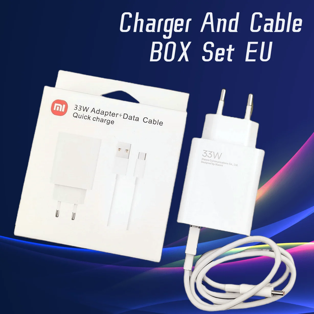 xiaomi 33W charger EU US fast charge Charger Adapter For Xiaomi Mi 11 10  Lite Pad 5 Redmi Note K40 Fast Charging Type C Cable - AliExpress