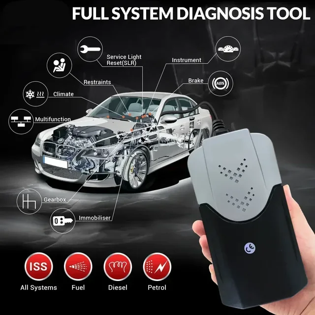 VD Ds150e CDP Tnesf Delphis Orpdc 2023 2021 V3 NEC Diagnostic Tool VCI with KEYGEN Bluetooth Obd2 Scanner Car Truck Diagnostic 4