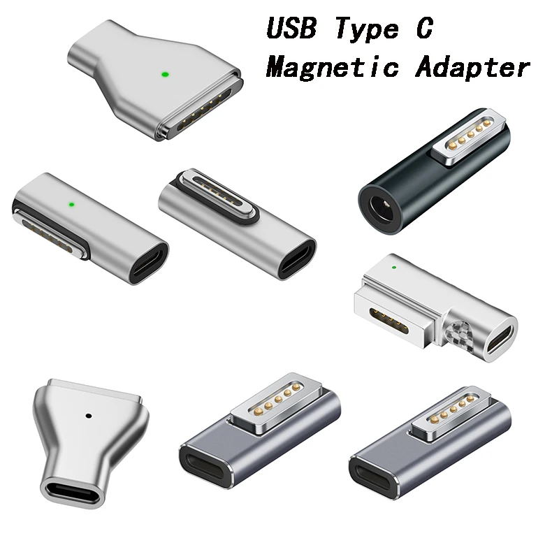 Apple Magsafe 3 macbook air/pro 2021-2023用の磁気USBC PDアダプター