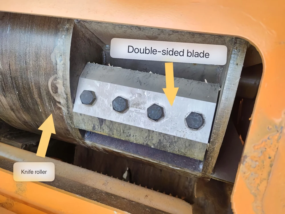 Description Picture 5 of itemVOL-6130 Mobile Wood Chipper Shredder 50 HP Self-Powered Diesel Machine Hydraulic Feeding Hot Sale Core Gear Components Mower