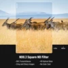 NEEWER Square ND Filter, 4"x5.65" Cinema Neutral Density Filter Compatible with Tilta Compatible with SmallRig Matte Box 4