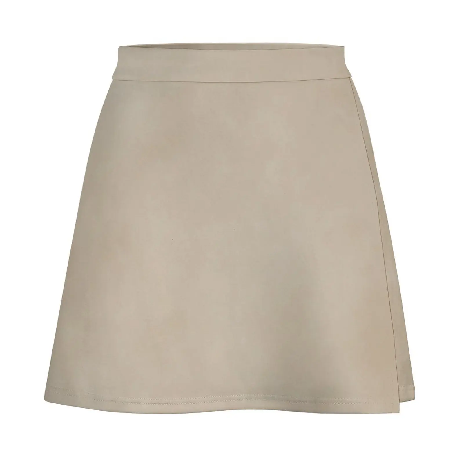 Clouded Beige Mini Skirt women's summer clothing 2024 elegant skirts for women