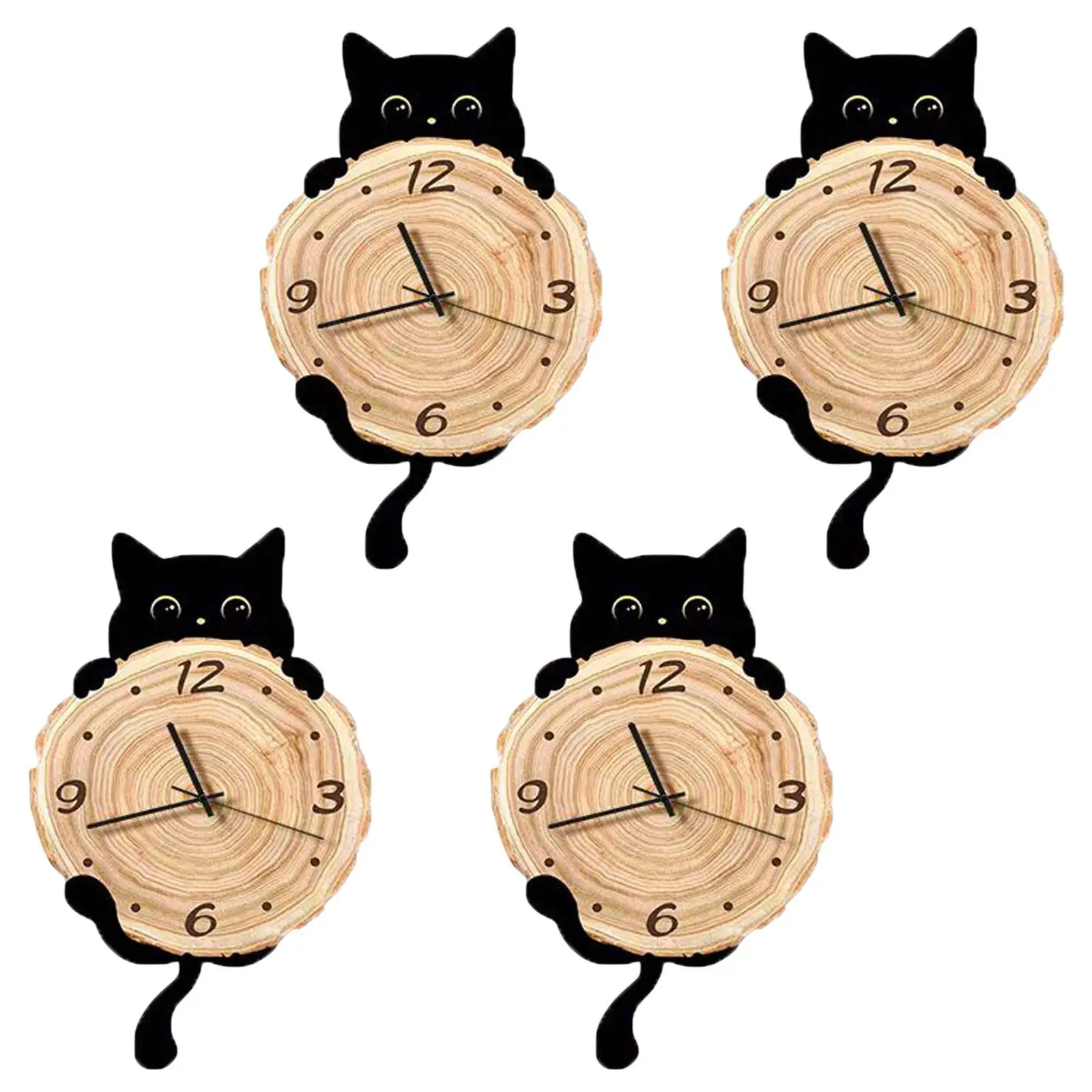 Hanging Clock for Wall Decoration, Gifts for Office, Kids Room, Bedroom