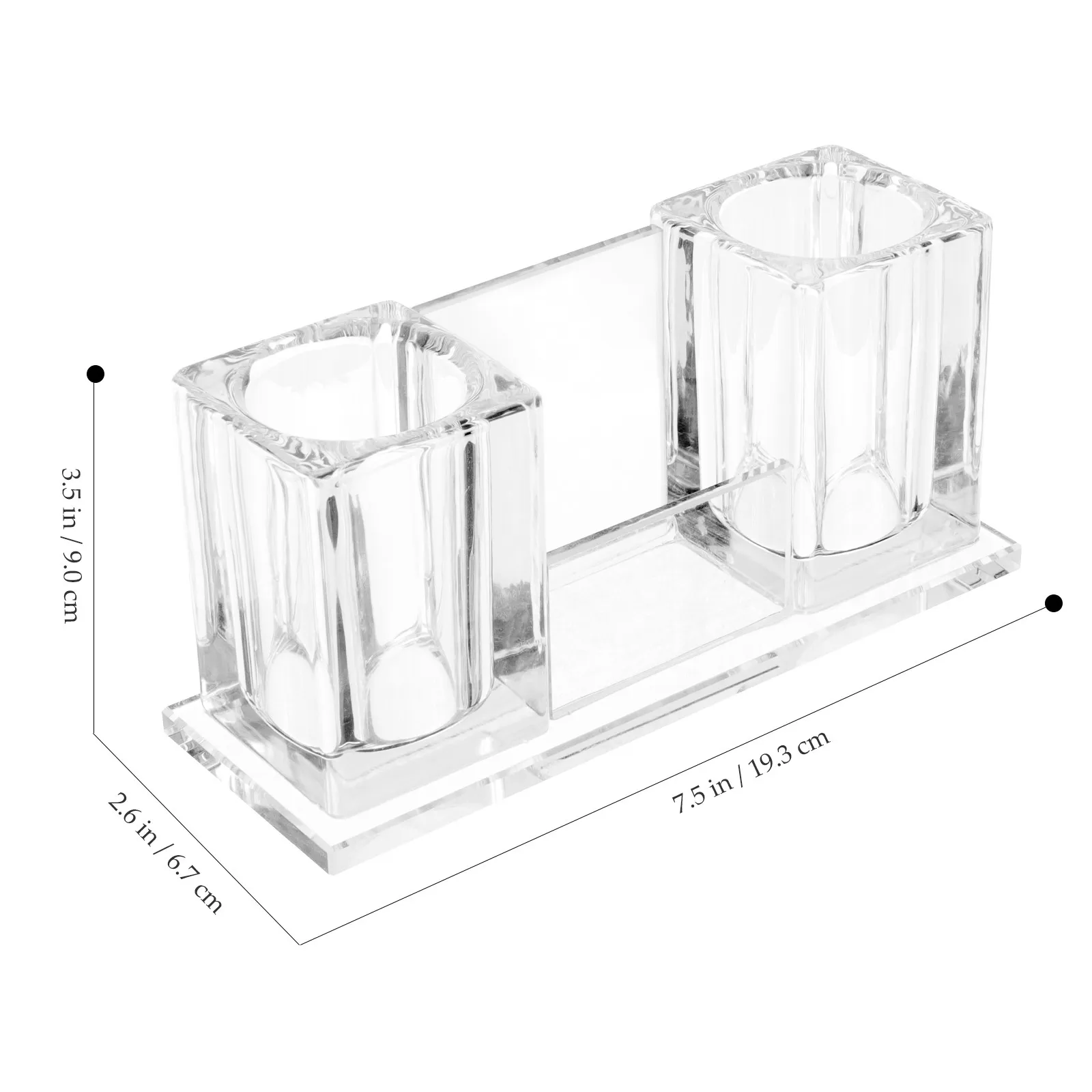 유리 마이크 스탠드 데스크탑 마이크 홀더 헤비 듀티 안정적인 무선 마이크 베이스 홈 스튜디오 사무실용 스크래치 방지 표면
