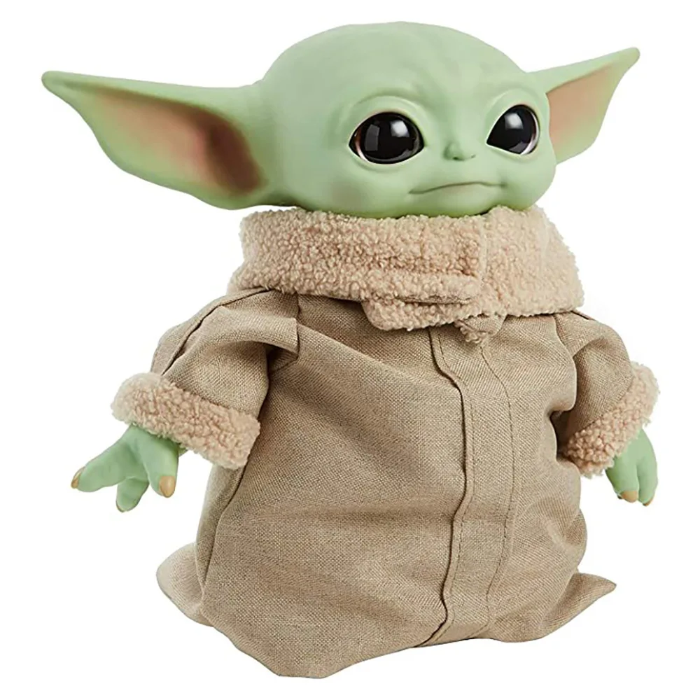 

Disney Pvc Yoda Figure Grogu Plush Action Figure Toys Yoda Baby Star Wars The Mandalorian Anime Dolls Gifts Children Toys 28cm