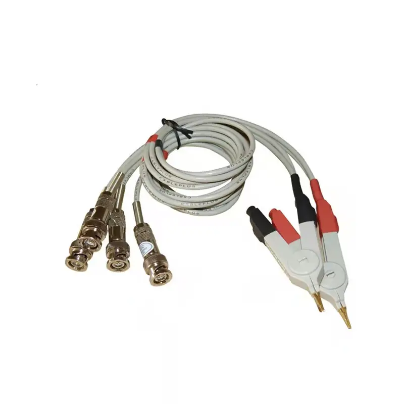 Kelvin LCR Test Leads/Lead Probe Clips/Four-Terminal Banana Test Clips, 4 BNC Ports, Capacitor Resistor Four-Wire Connection image 5