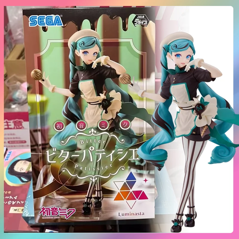 

Luminasta Hatsune Miku Figurine Hatsune Miku Dark Chocolate Cake Maker Anime Action Figure Collection Model Vocaloid Doll Toys