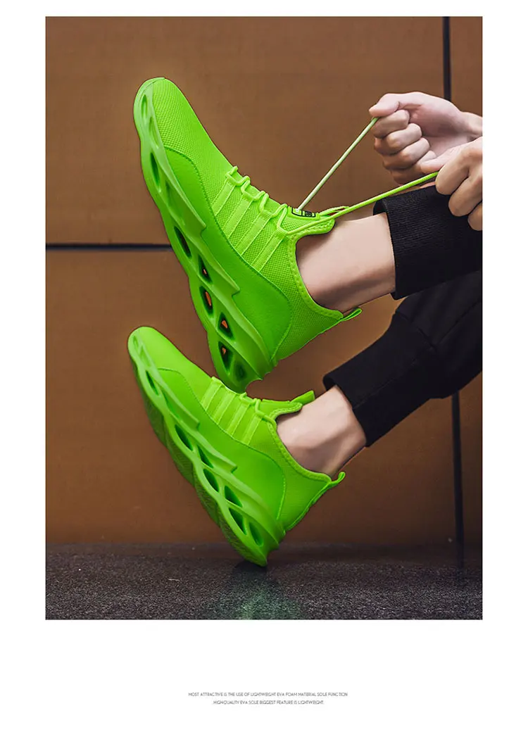 Leichte Atmungsaktive Mesh Bootsschuhe Für Herren Zum Laufen_voghion.com