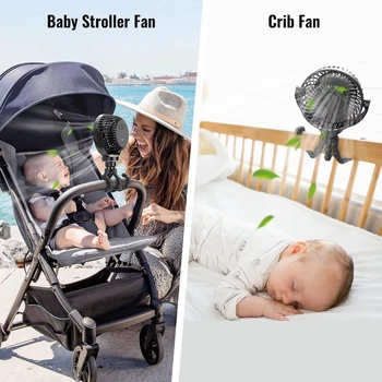 Portable Baby Stroller Fan 2