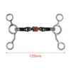 Horse Bit Stallion Training Bit H Shape Horse Gag Bit Easy to Use Horse Snaffle 5